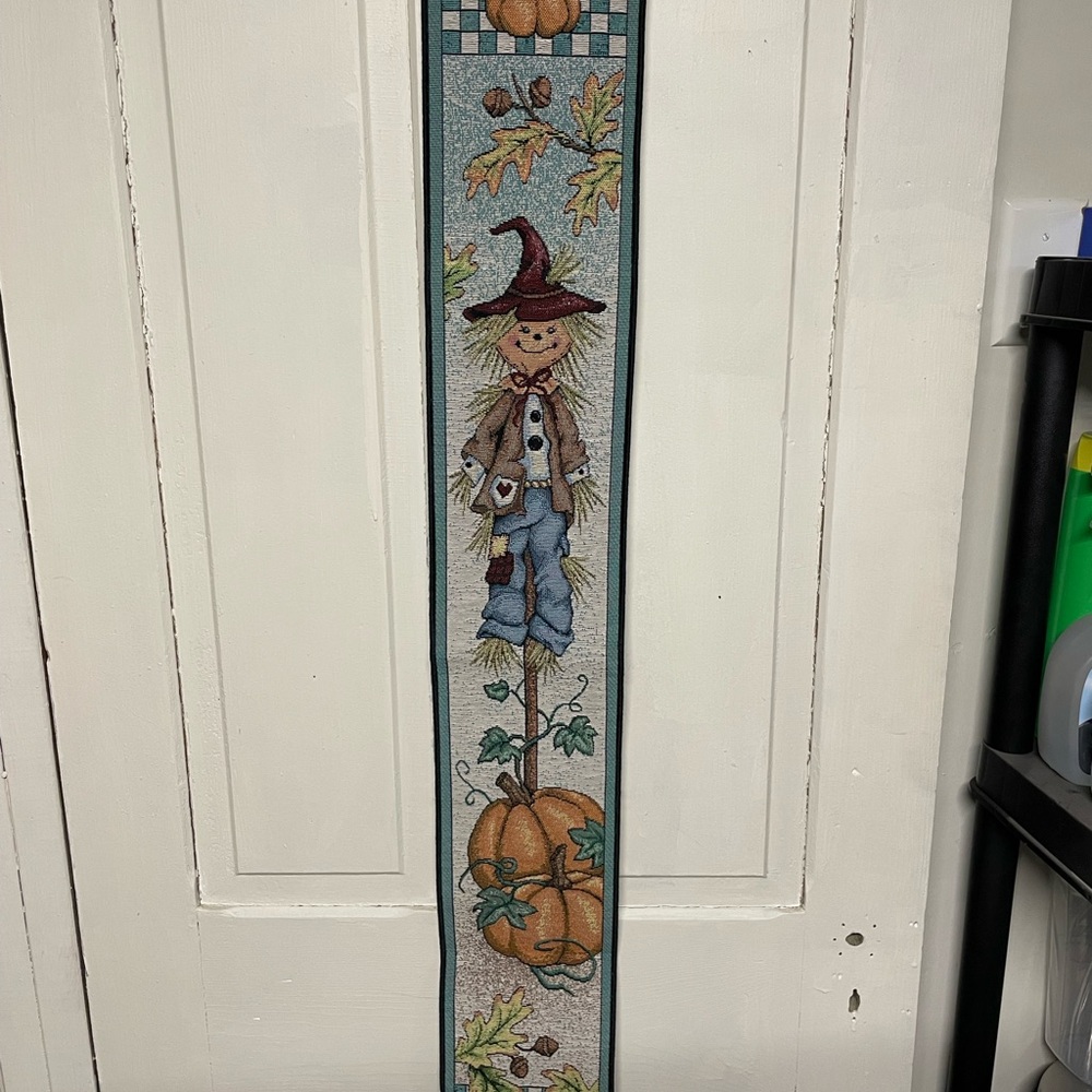 Autumn Scarecrow Wall Hanging Decor